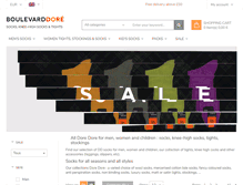 Tablet Screenshot of boulevard-dore.com